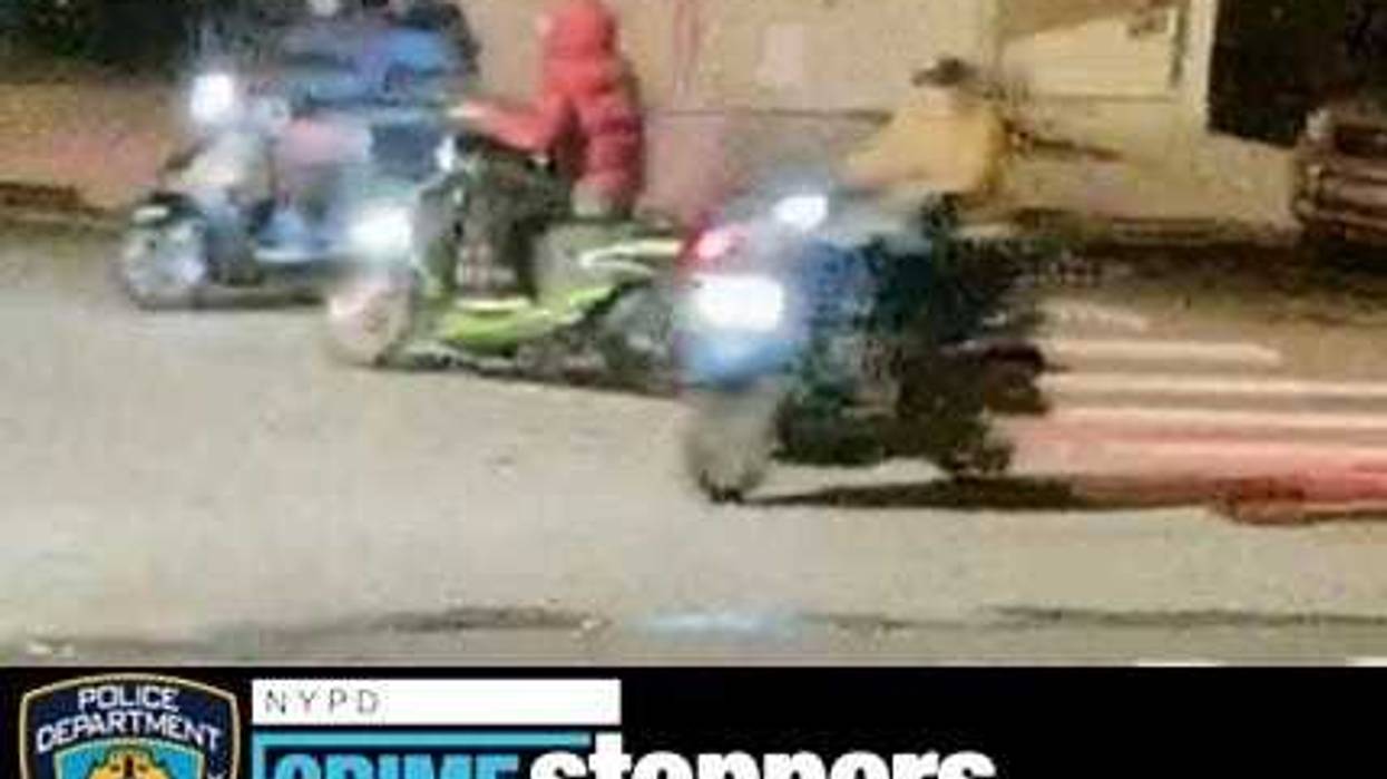 Three separate moped robbing incidents in Brooklyn took place on Oct. 17, 2023.