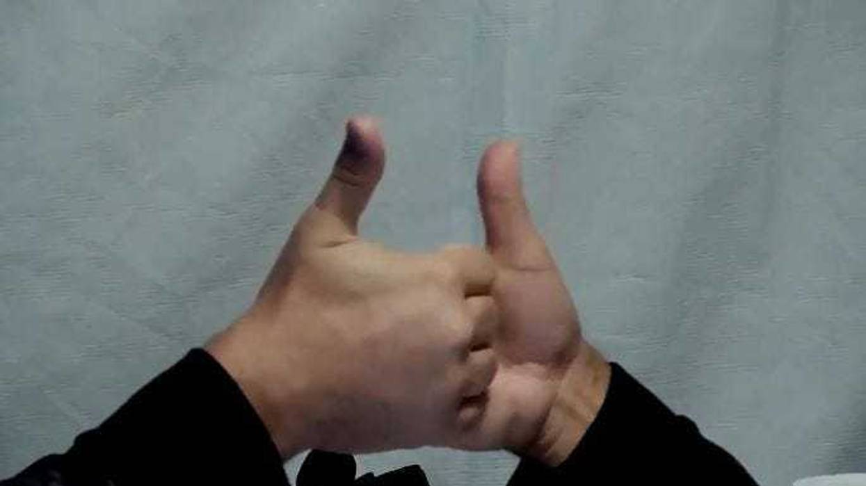 Thumb Wrestling With Shan