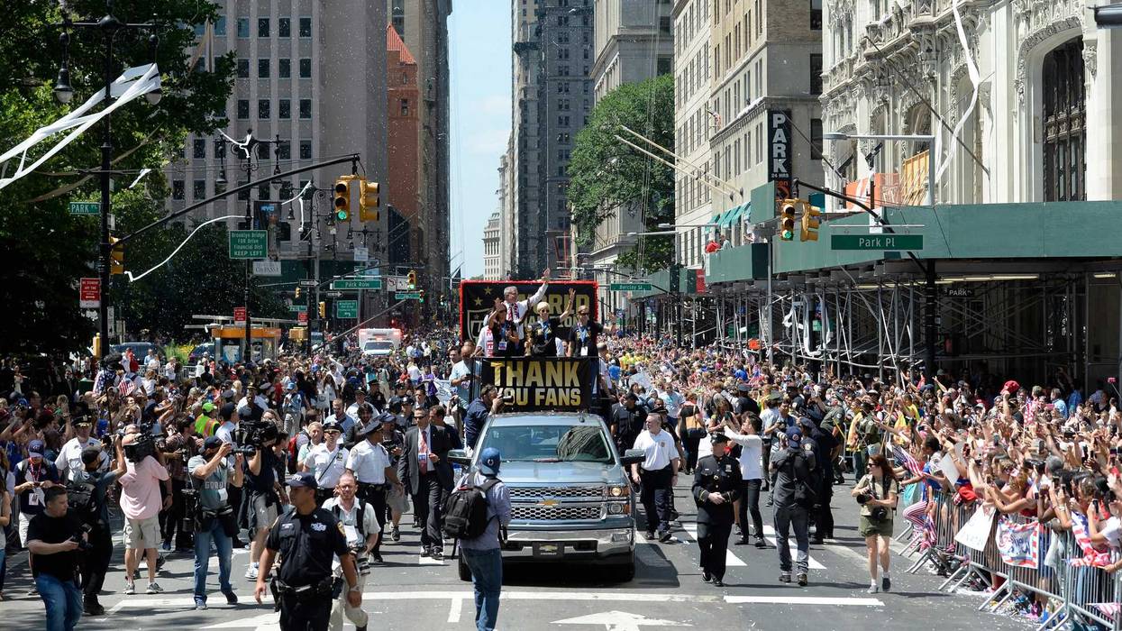 Ticker tape parade