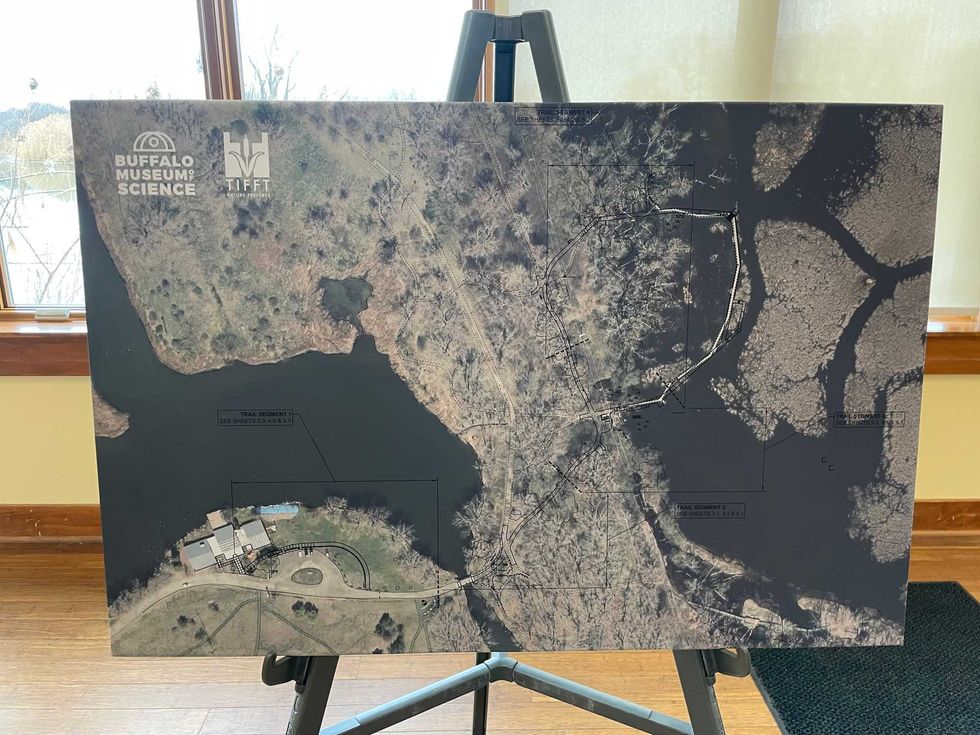 Tifft Nature Preserve map