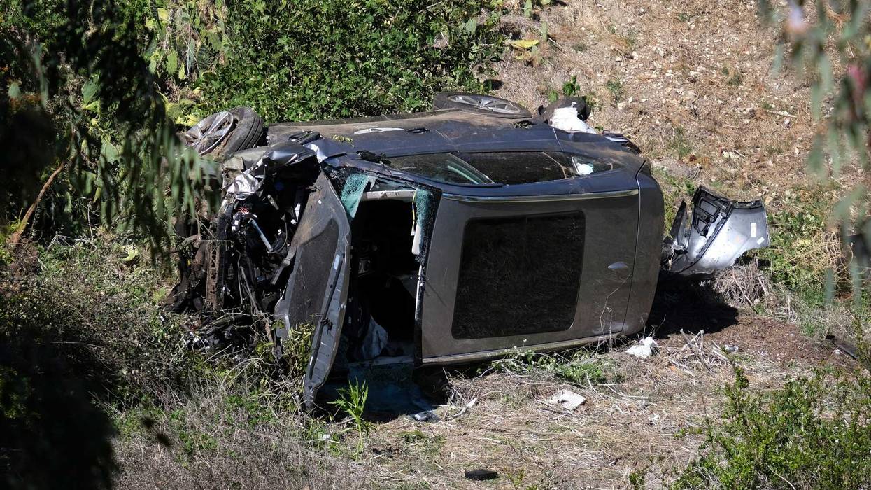 Tiger Woods Crash