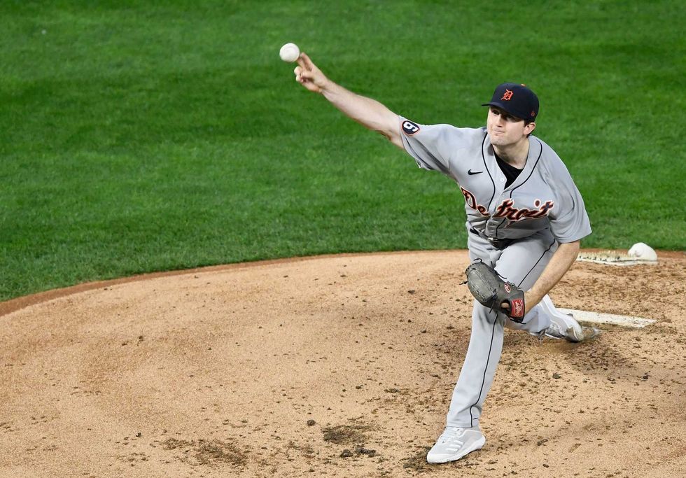 Tigers starter Casey Mize