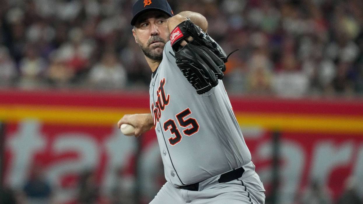 Tigers Verlander Baseball 6638