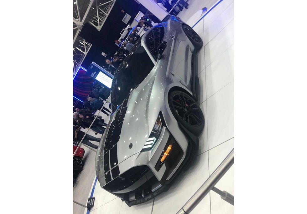 tim at auto show