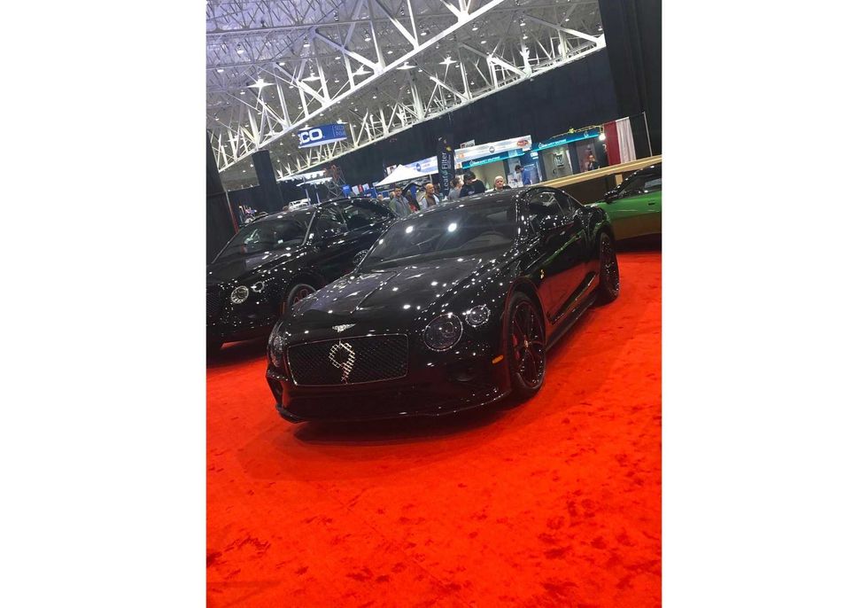 tim at auto show