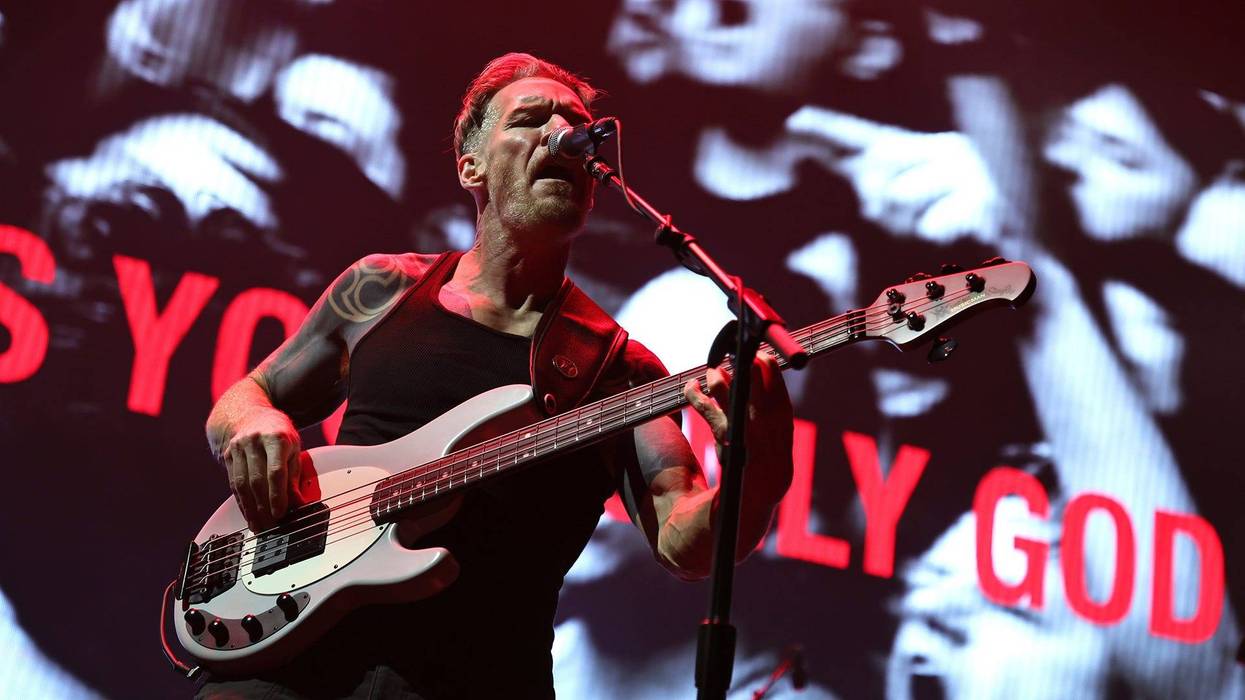 Tim Commerford of Rage Against The Machine