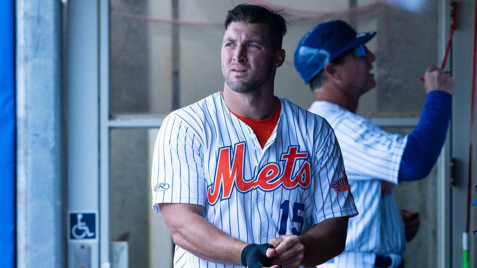Tim Tebow Strikes Out Looking Against Position Player