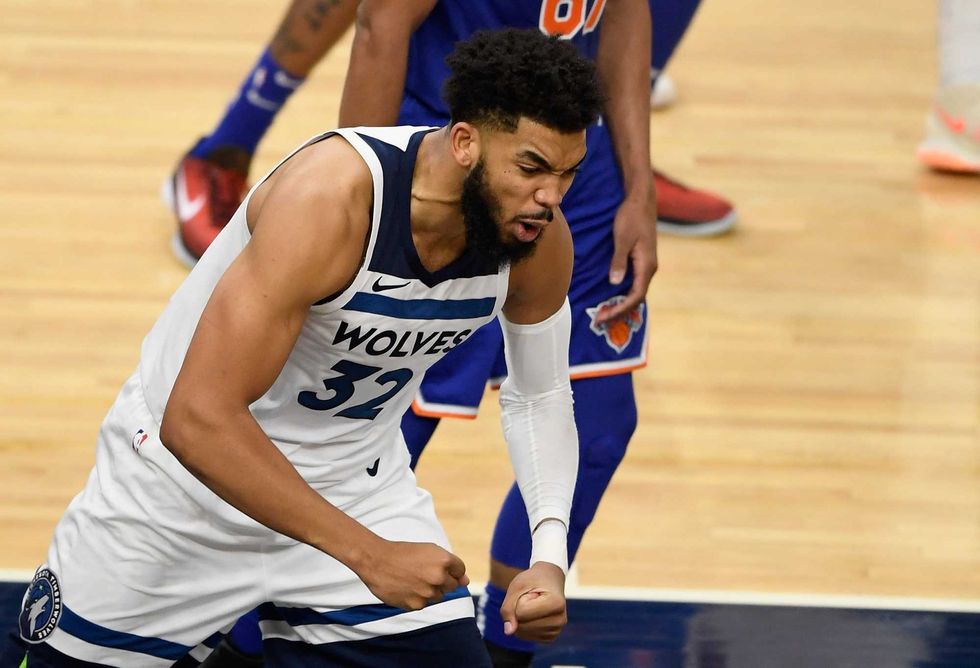 Timberwolves center Karl-Anthony Towns
