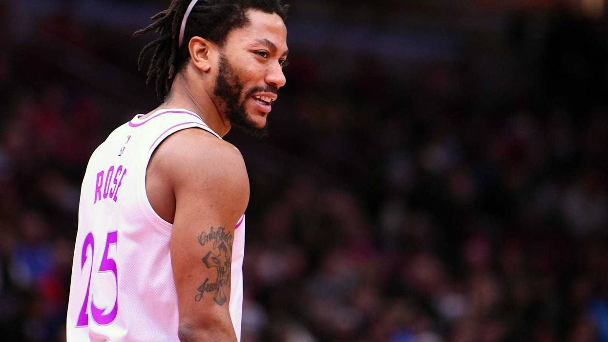 Timberwolves point guard Derrick Rose