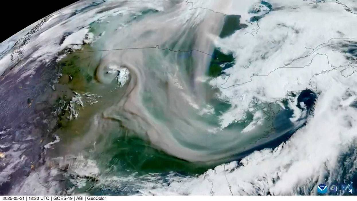 Timelapse satellite imagery captured wildfire smoke drifting across eastern US states over the last three days, starting on Saturday, May 31. The Cooperative Institute for Research in the Atmosphere (CIRA) released the footage in an X post on Monday.
