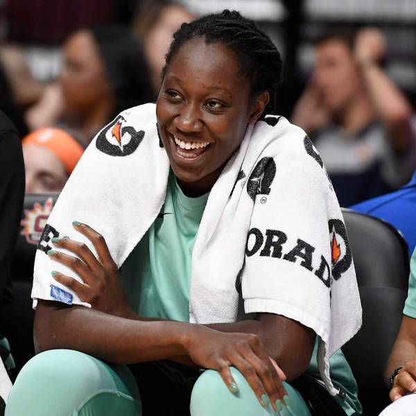 Tina Charles, shown earlier in her career with New York
