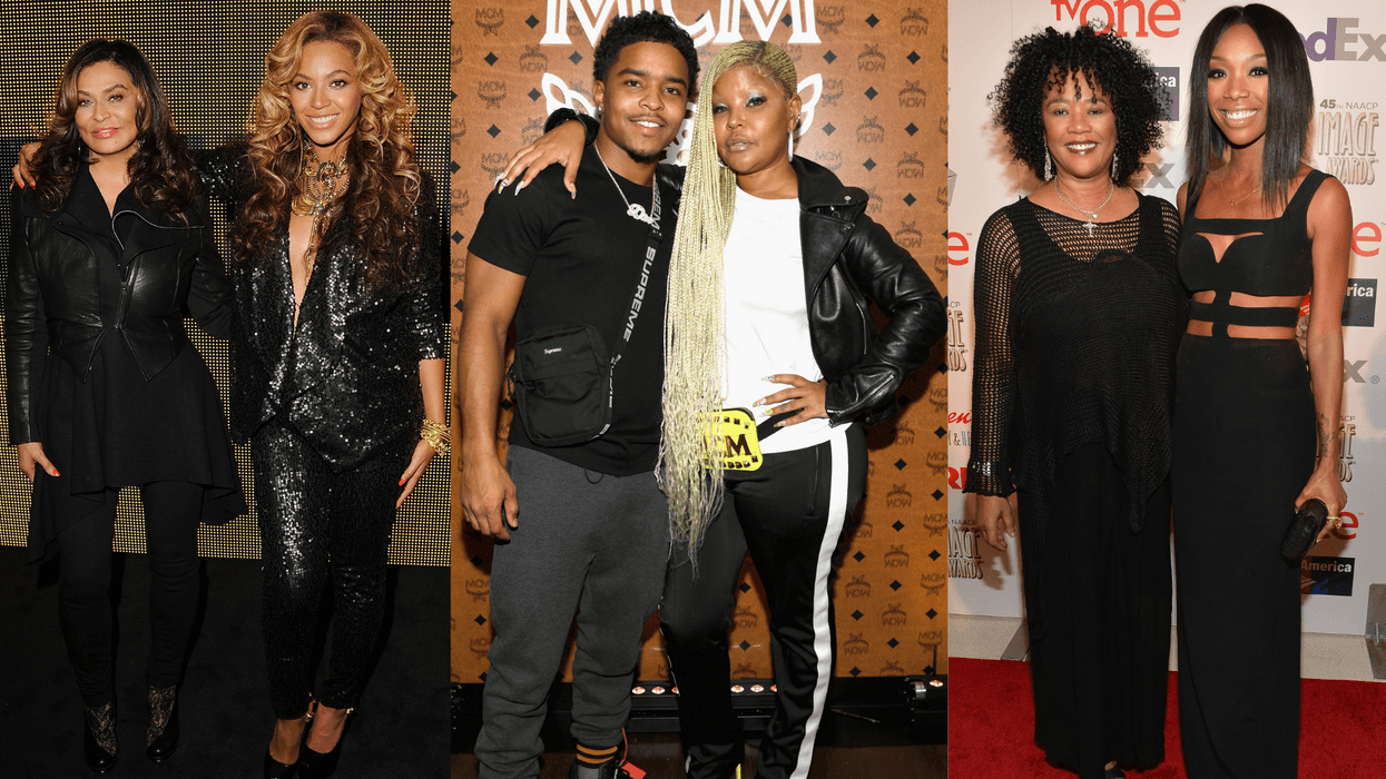 Tina Knowles-Lawson, Beyoncé, Justin Combs, Misa Hylton-Brim, Sonja Norwood, Brandy