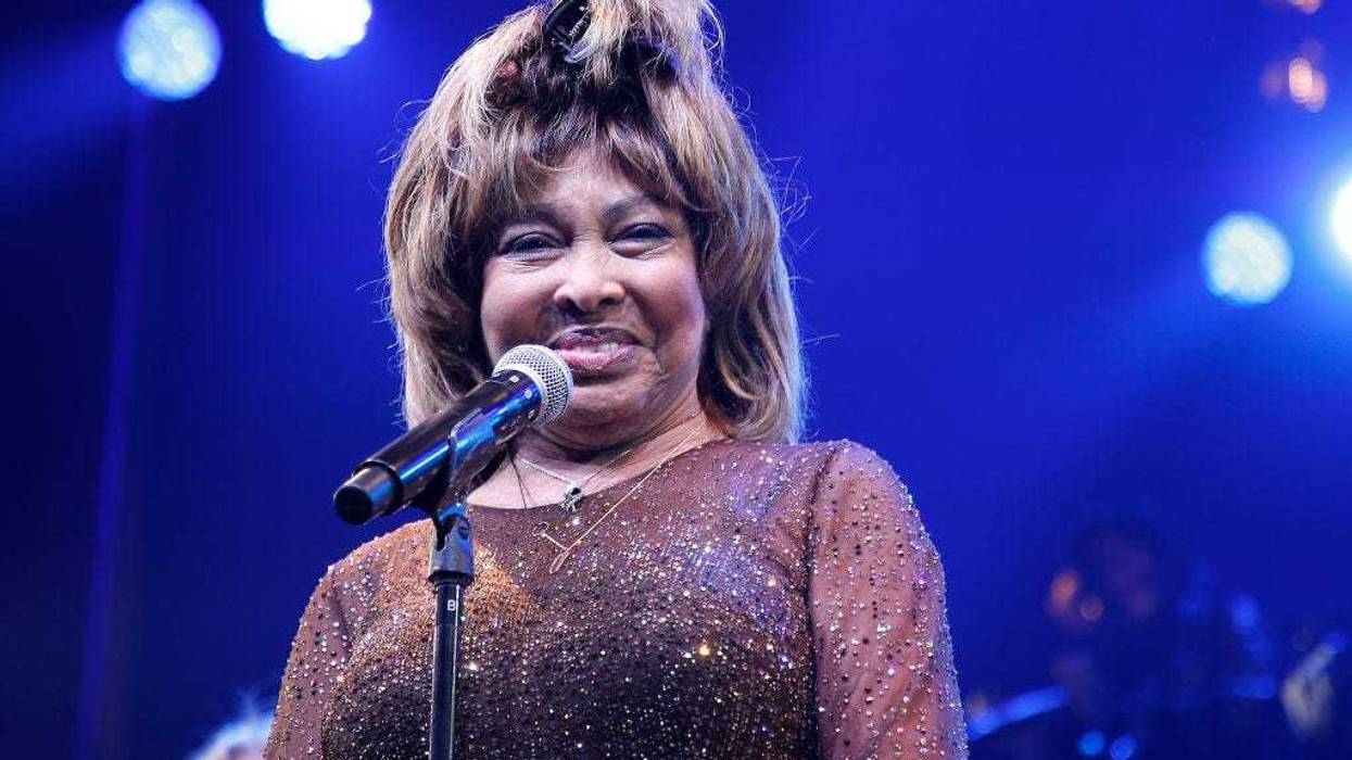 Tina Turner speaks during the “Tina - The Tina Turner Musical” opening night at Lunt-Fontanne Theatre on November 07, 2019 in New York City.