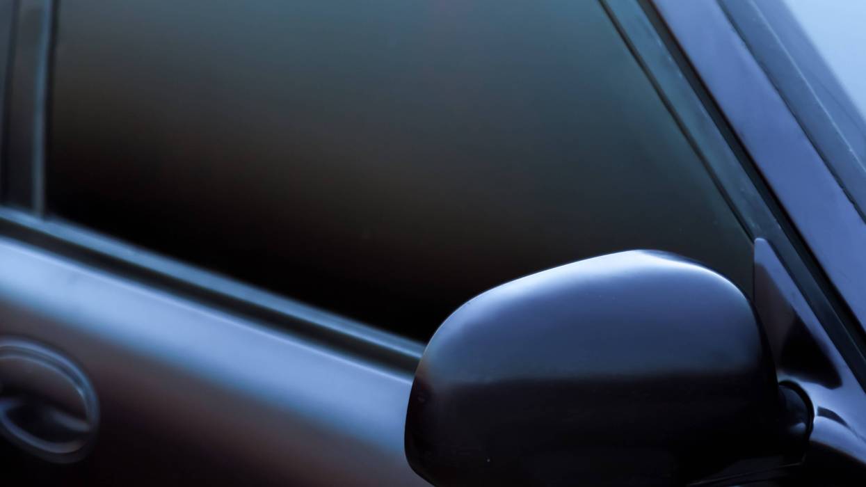 tinted window