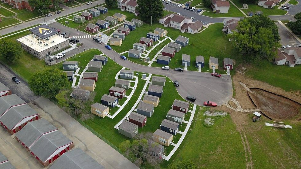 Tiny houses for veterans