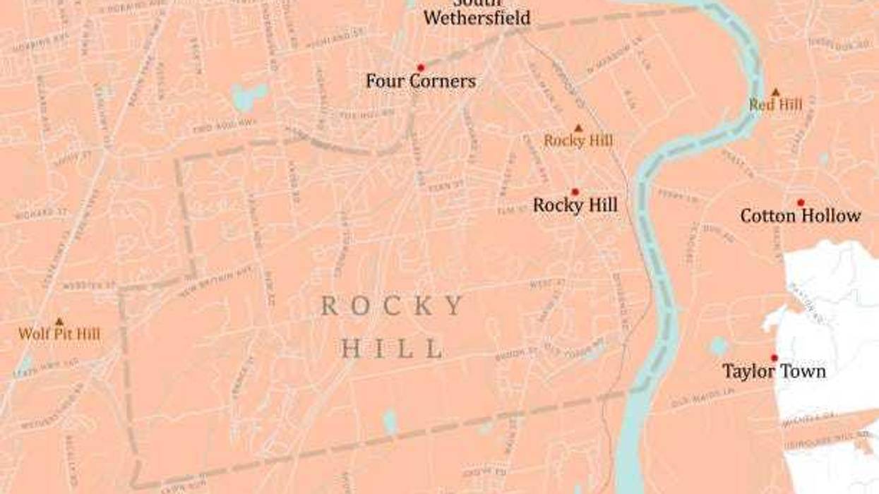 Tire comes loose from Rocky Hill schoolbus