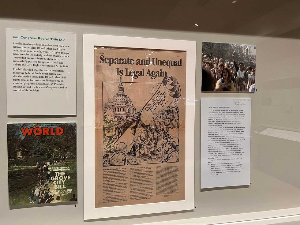 Title IX memorabilia