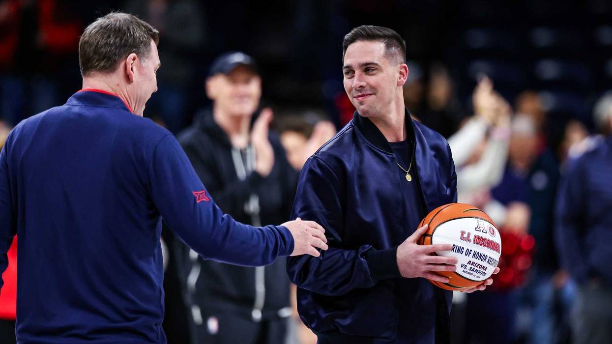 TJ McConnell goes in the ring of honor at Arizona