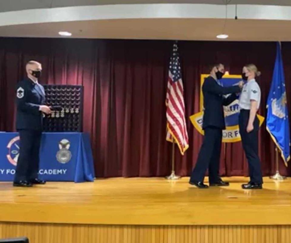 TJ’s daughter is officially a Security Forces Airman!