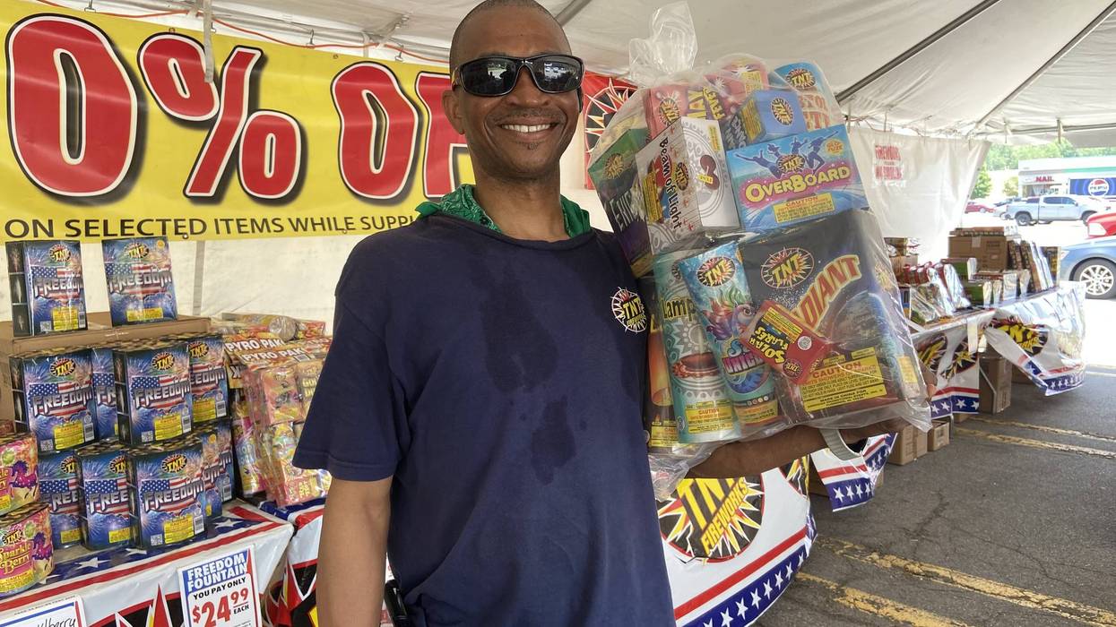 Skyrockets in flight: fireworks sales exploding