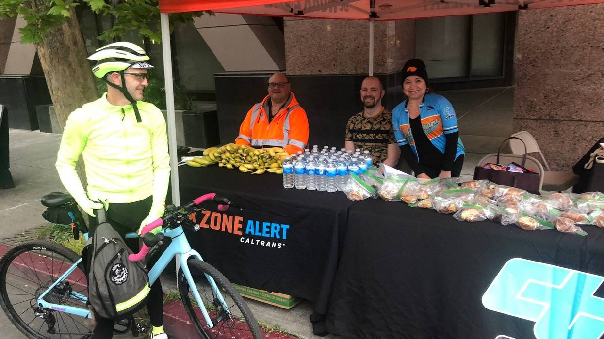 Today is "Bike to Wherever Day" in the Bay Area — a day when commuters of all kinds are asked to consider using pedal power to get where they need to go.
