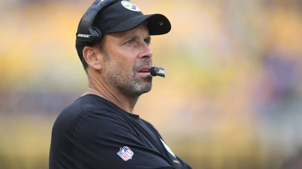 Todd Haley with the Steelers