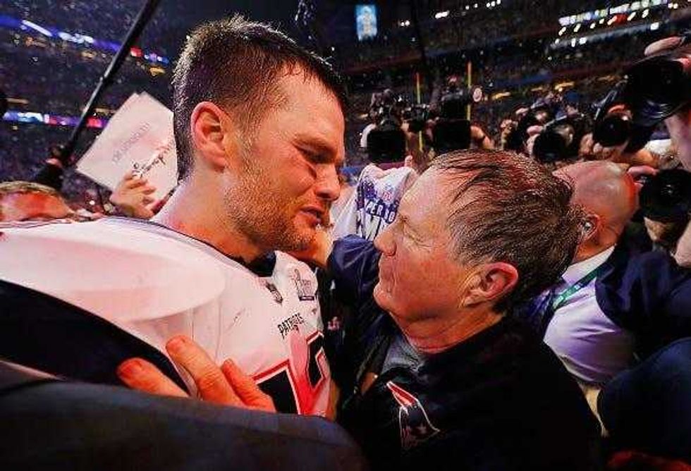 Tom Brady and Bill Belichick