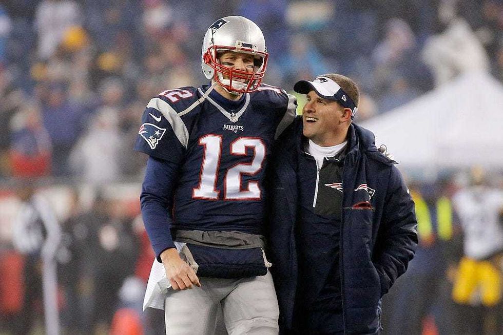Tom Brady and Josh McDaniels
