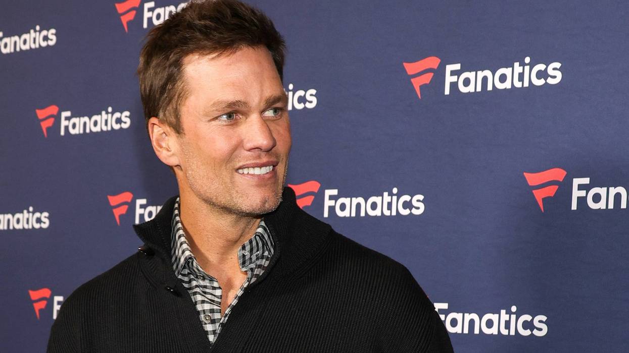 Tom Brady attends Michael Rubin's Fanatics Super Bowl party at the Marquee Nightclub at The Cosmopolitan of Las Vegas on February 10, 2024 in Las Vegas, Nevada.
