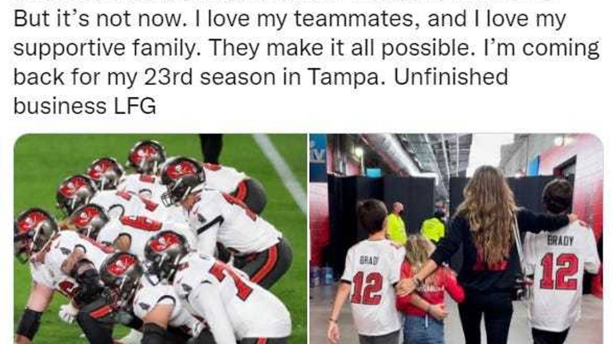 Tom Brady via Twitter