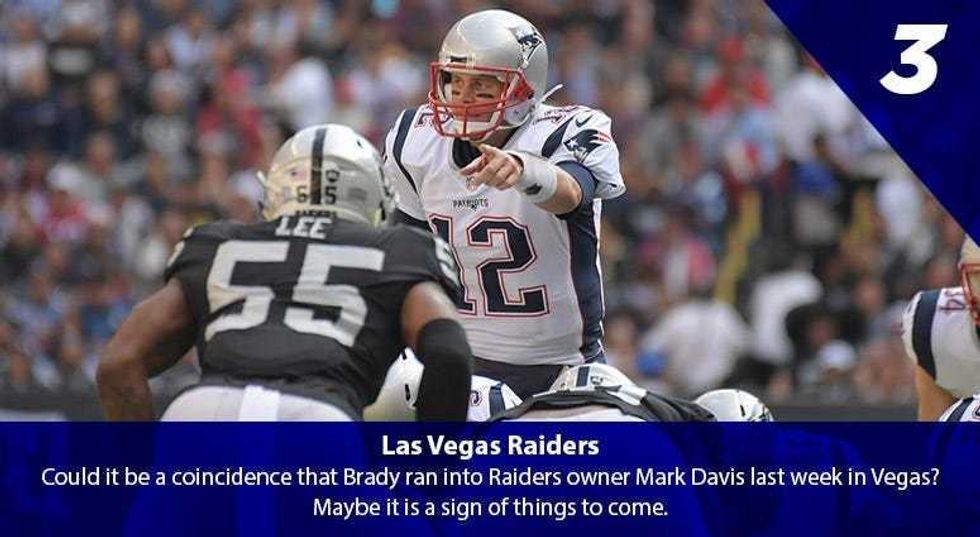 Tom Brady vs. the Raiders