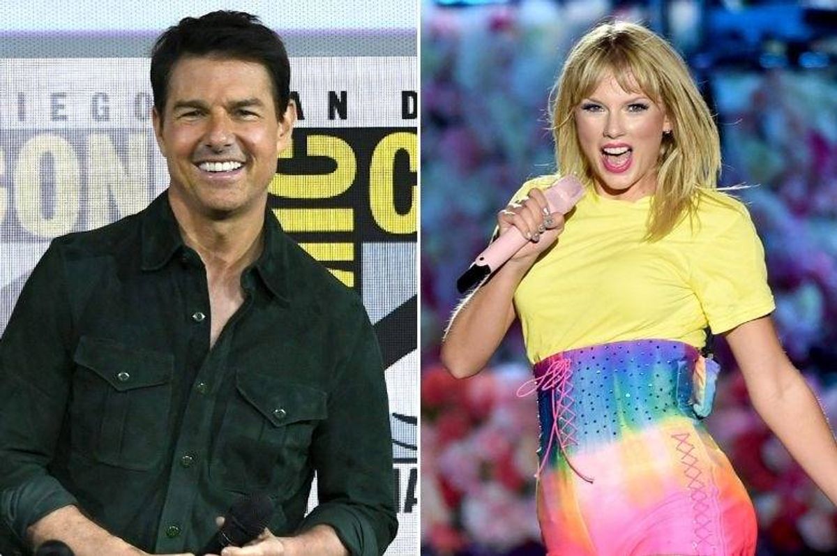 Tom Cruise and Taylor Swift