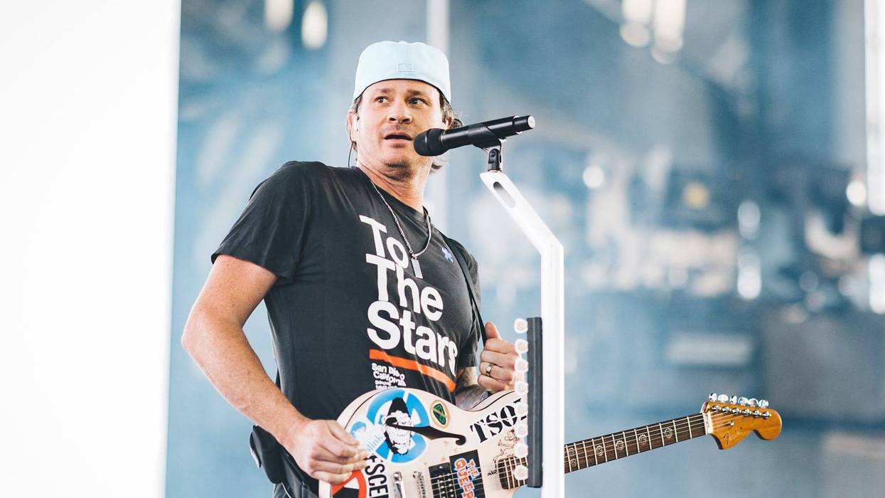 Tom DeLonge of Blink-182