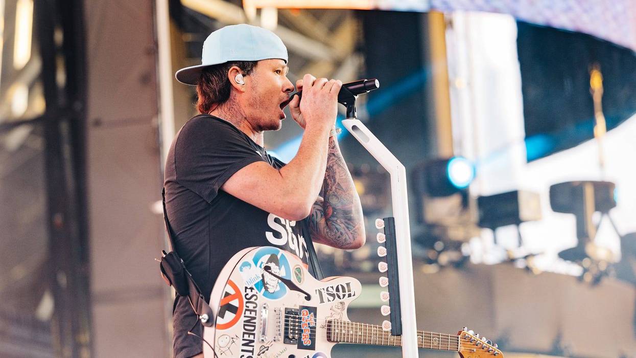 Tom DeLonge of Blink-182