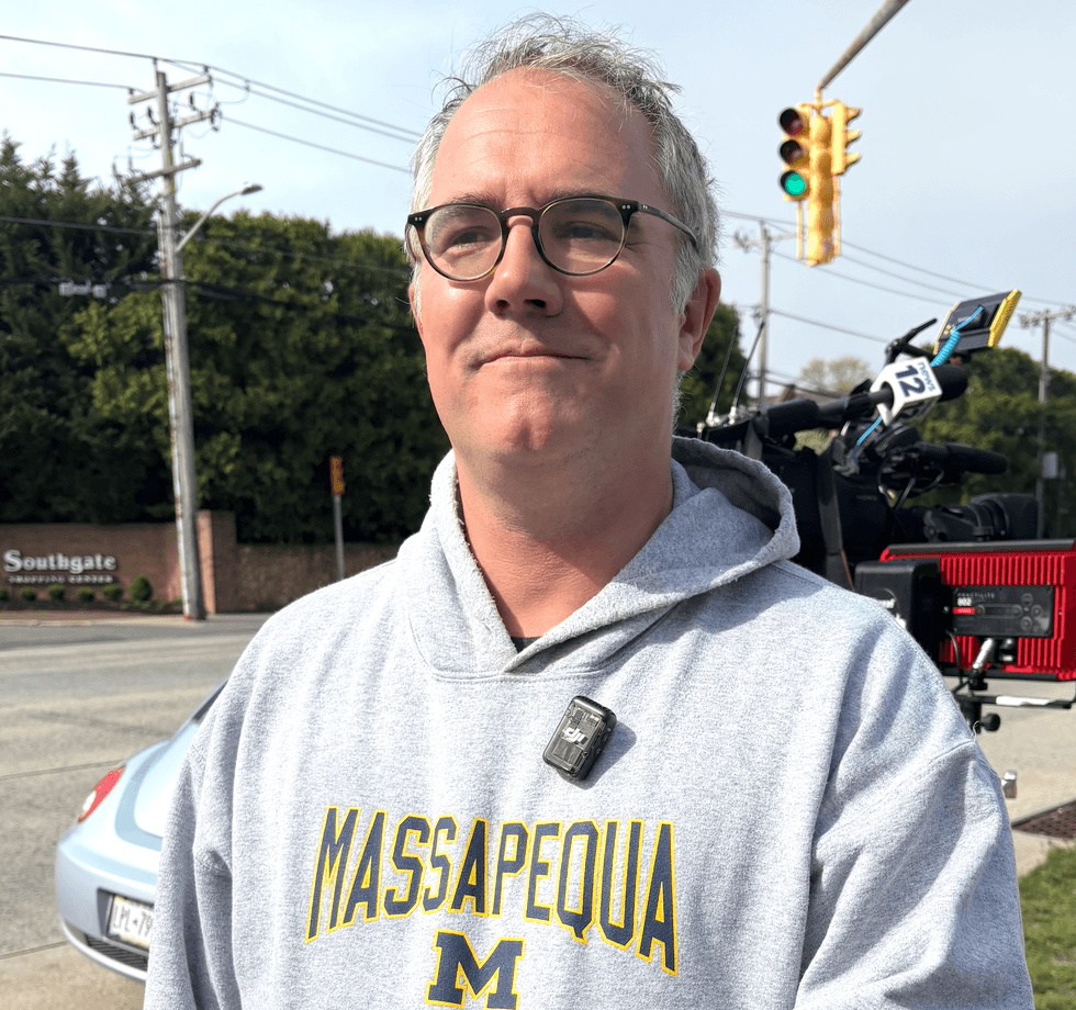 Tom Kelly, a comedian who has children in the Massapequa district, is among those who supports keeping the mascot