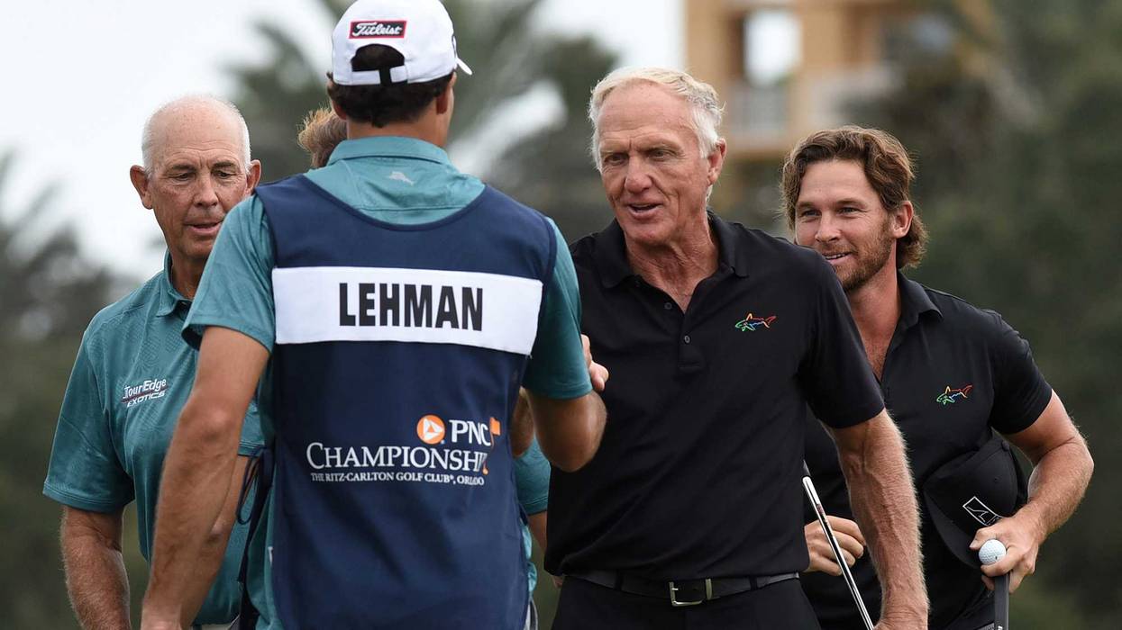 Tom Lehman, Greg Norman