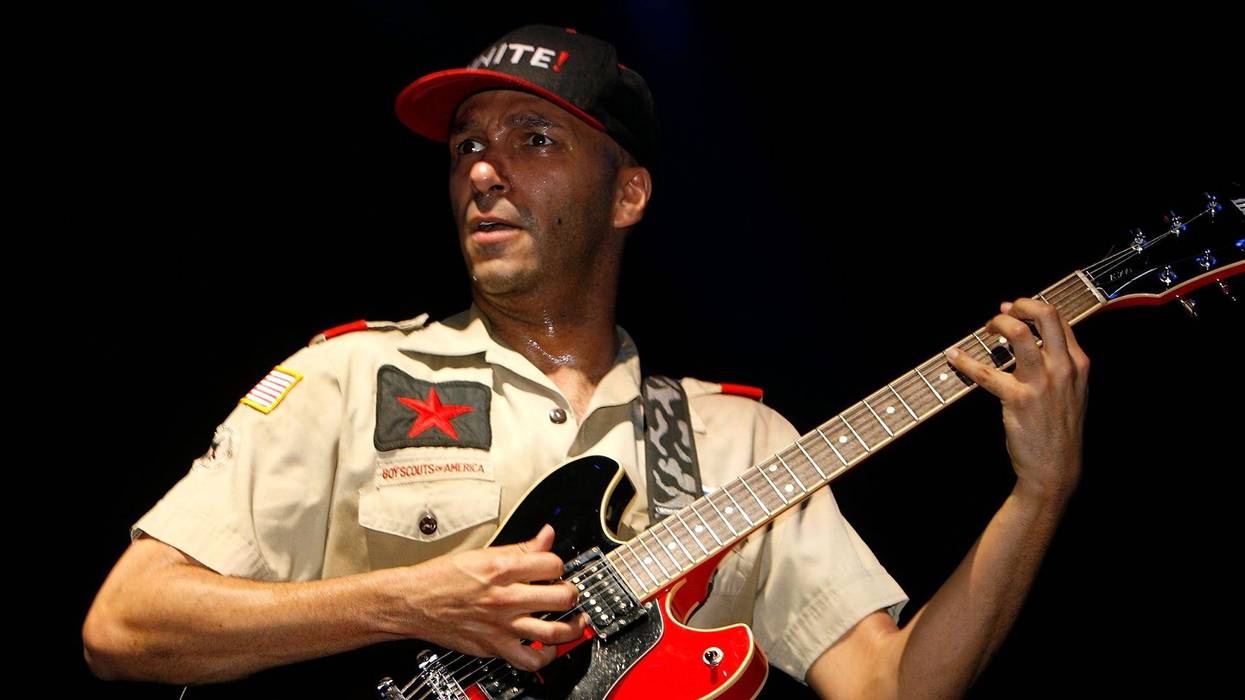 Tom Morello of Rage Against the Machine