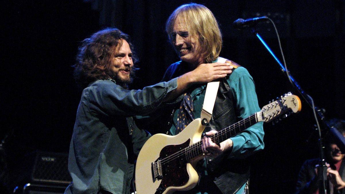 Tom Petty and Eddie Vedder