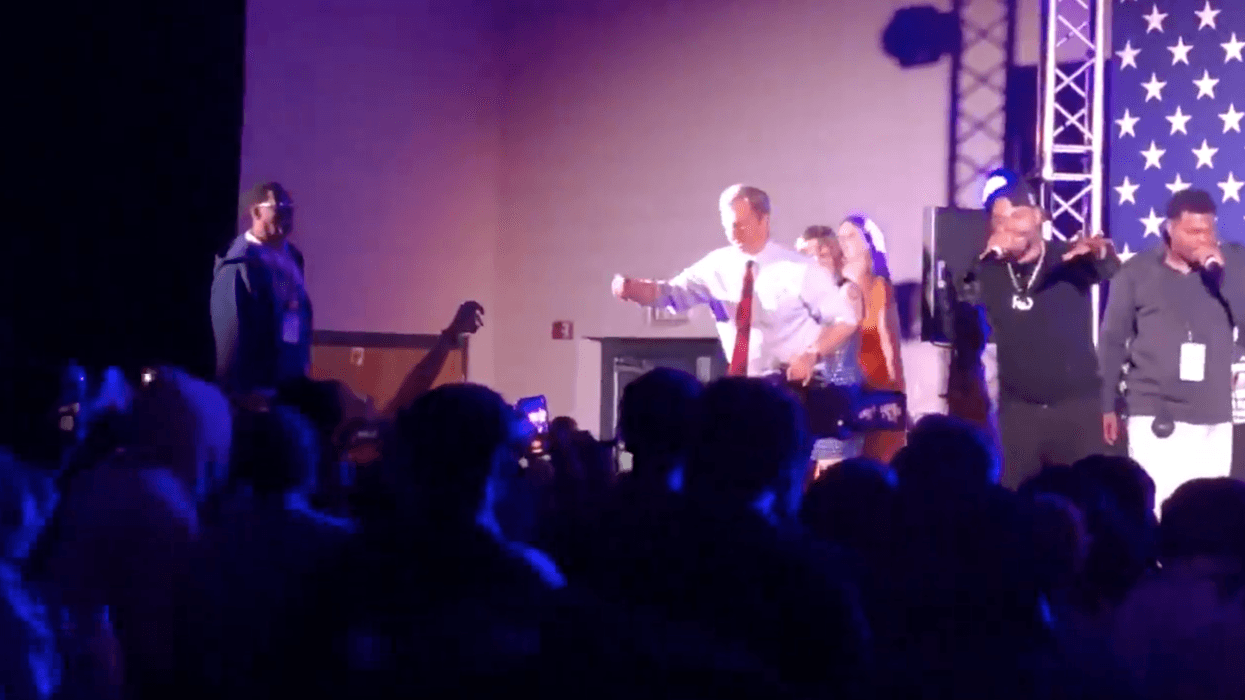 Tom Steyer dancing