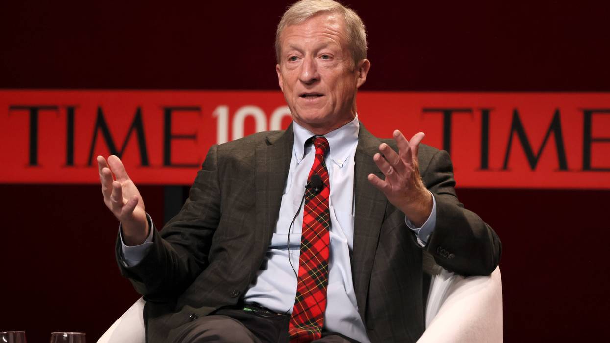 Tom Steyer speaks onstage at the 2023 TIME100 Summit at Jazz at Lincoln Center on April 25, 2023 in New York City.