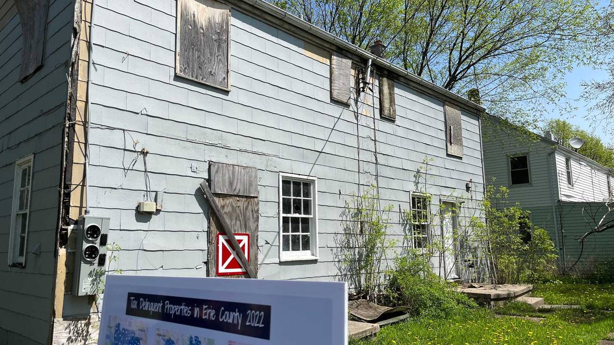 TONAWANDA, N.Y. - This vacant building is one of thousands in Erie County that has outstanding taxes and is referred to as a "Zombie Property."