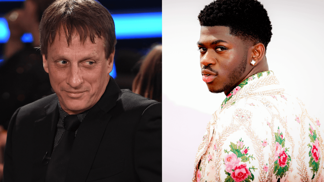 Tony Hawk and Lil Nas X