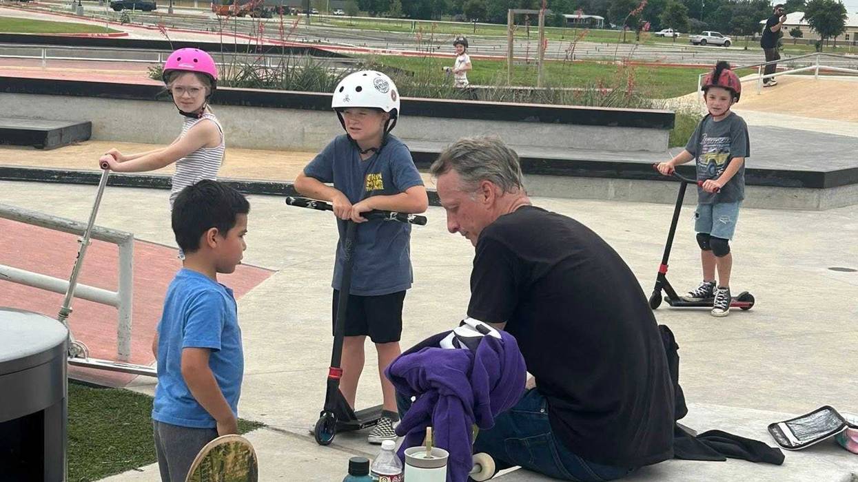 Tony Hawk at Anna Texas skatepark