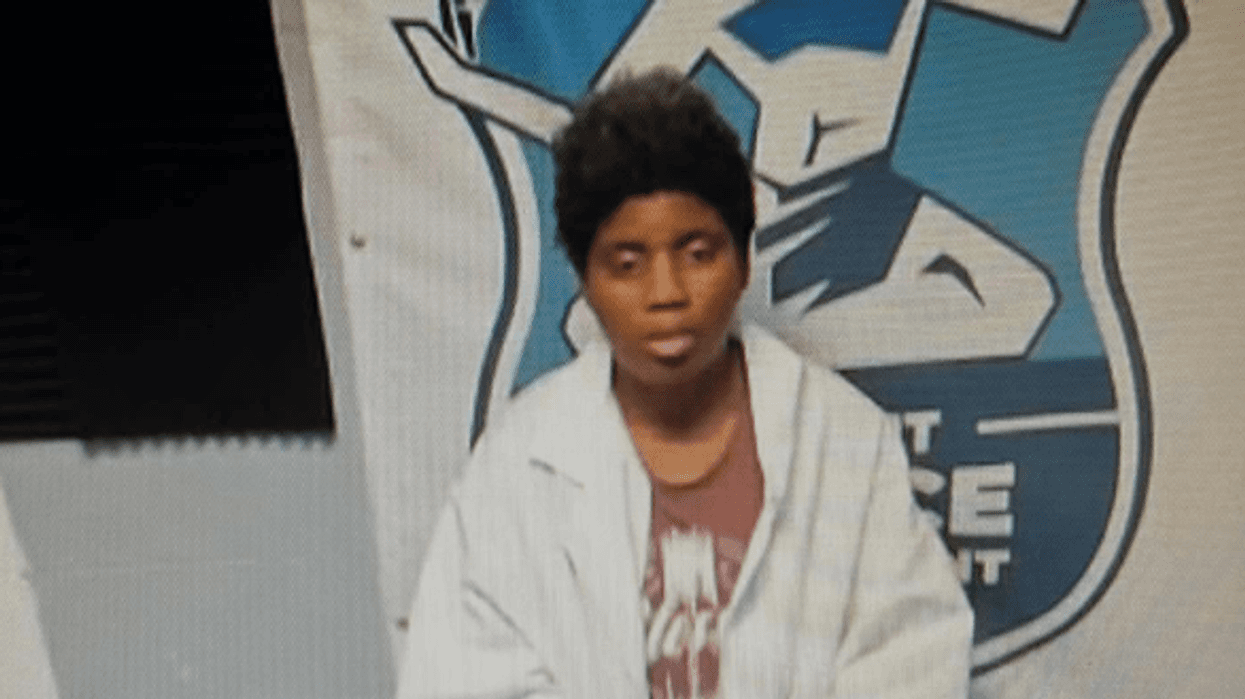 Tonya Johnson is arraigned via video in 36th District Court