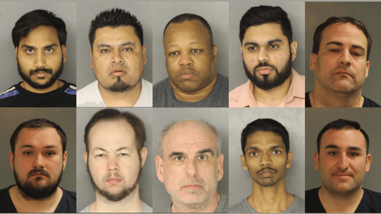 Top, from left: Santhosh Akinepalli, Flores Ascenion, Marvin Jennings, Mohammed Merchant, Michael Norman; bottom, from left: Andrew Oatley, Anthony Quairoli, Kenneth Ruzat, Sachin Shetty, Gregory Sylvia