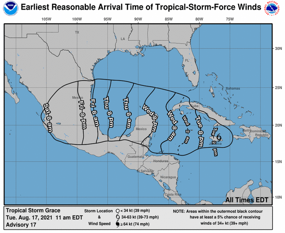 Tormenta tropical Grace