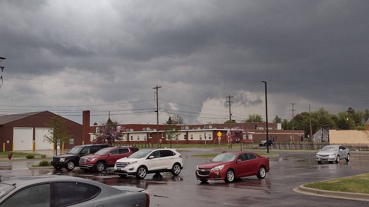 tornado in Gaylord, Michigan