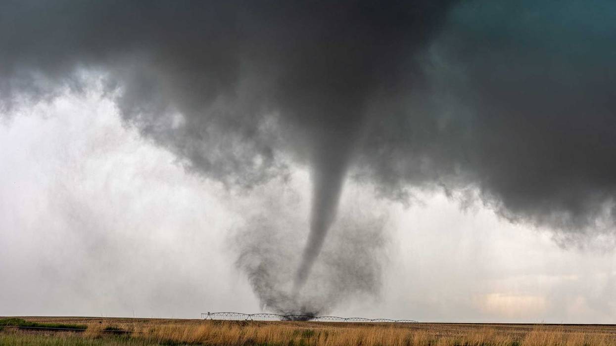Tornado stock photo.