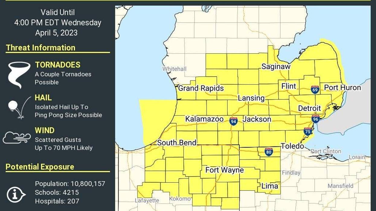 Tornado Watch issued