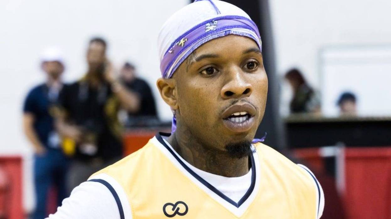 Tory Lanez attends the 2022 Parlor Games Celebrity Basketball Classic at the Cox Pavilion on April 30, 2022 in Las Vegas, Nevada.